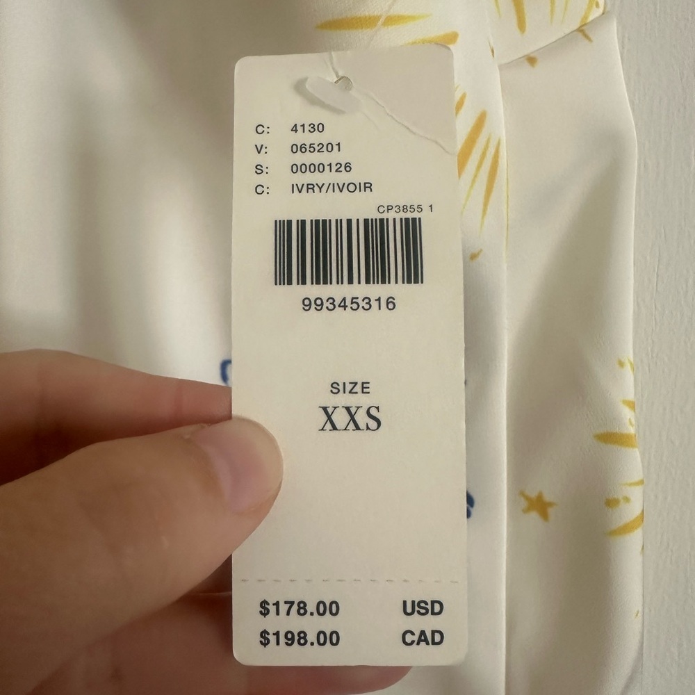 Anthropologie- Nephthys Illustratrated! Sleeveless Square-Neck Shift Mini Dress - Picture 6 of 7